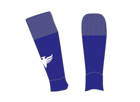 WPXA Footless Sock GK Match HM - Ocean