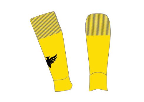 WPXA Footless Sock Match HM - Yellow