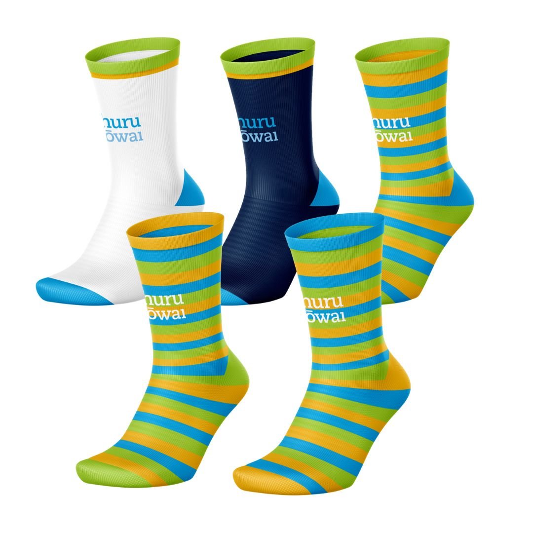 Āhuru Mōwai Trust 5 Pack Crew Sock Bundle