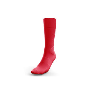Dynasty Sport Red Turnover Sock