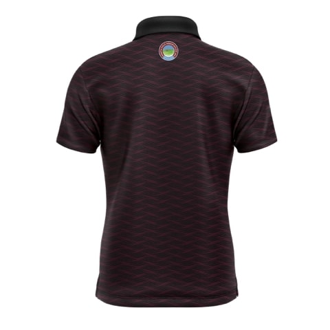 North Golf Harbour Ladies Black Golf Polo
