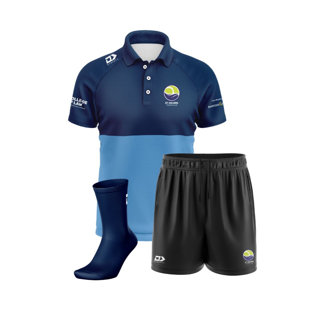 St Heliers Bay Tennis Club Junior Polo, Short & Sock Bundle