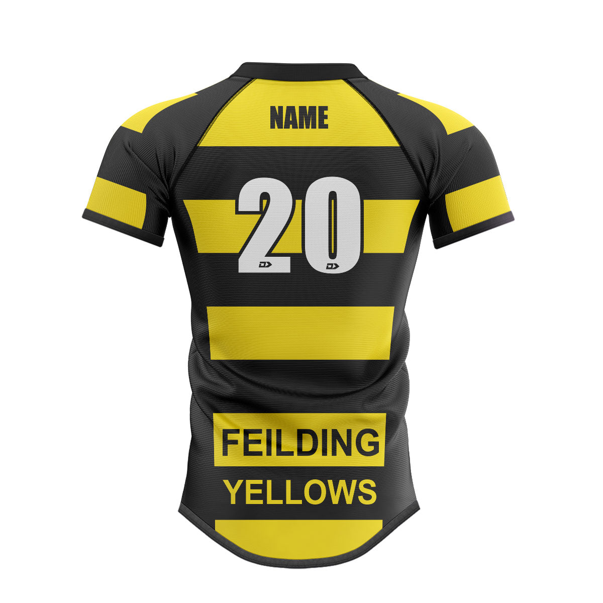 Feilding Yellows Junior Supporters Jersey