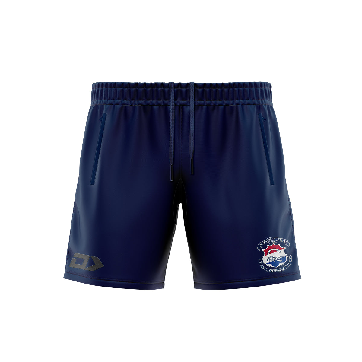 Otara Rugby League Football Club Mens Navy Gym Short