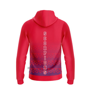 Otara Rugby League Football Club Mens Red Hoodie