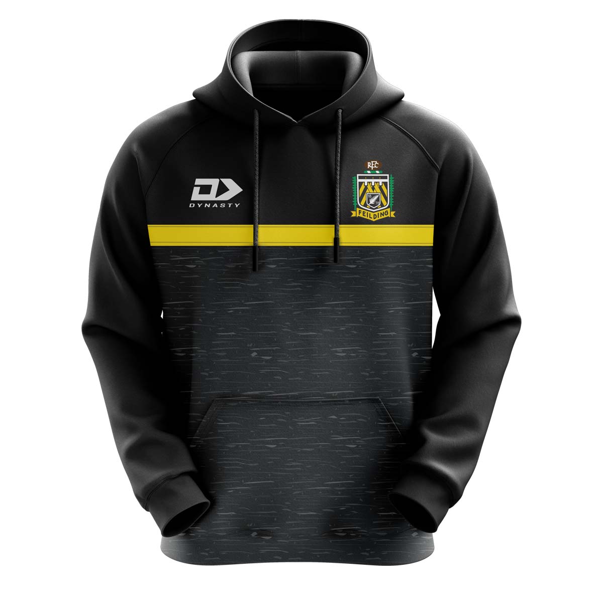 Feilding Yellows Mens Fleece Hoodie