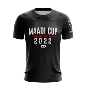 2022 Aon Maadi Cup Black Graphic Tee