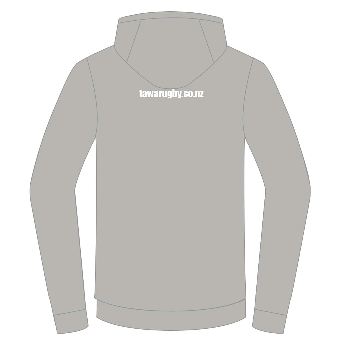 Tawa RFC Grey Hoodie