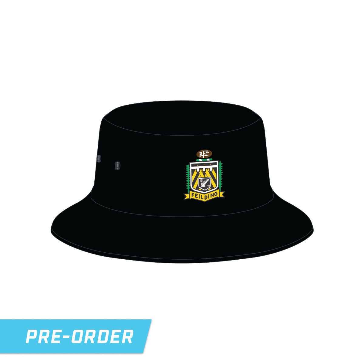 Feilding Yellows RFC Bucket Hat