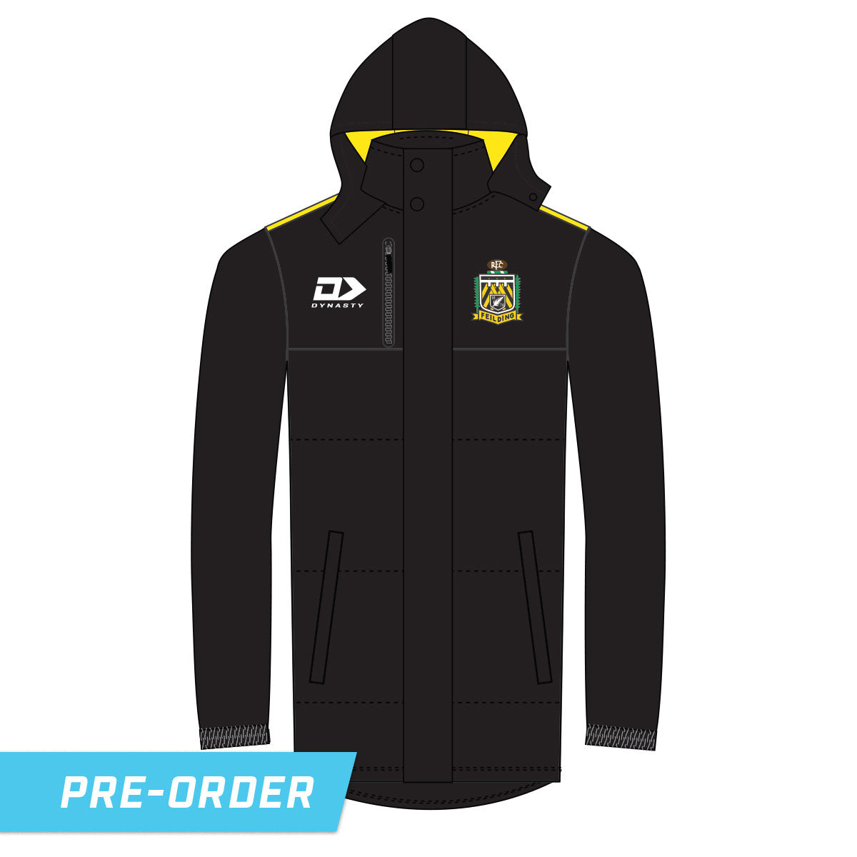 Feilding Yellows Stadium Jacket